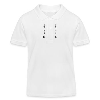 J'Peux Pas J'ai saxophone Cadeau saxophoniste - Polo enfant bio Stanley/Stella - blanc - Devant