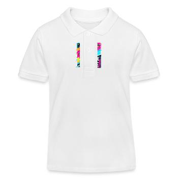 Patiner ou mourir - Polo enfant bio Stanley/Stella - blanc - Devant