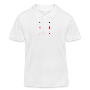 Karneval Fasching Fasnet Notarzt Kostüm - Kinder Organic Poloshirt Mini Sprinter von Stanley/Stella - Weiß - Vorne