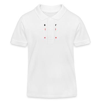 Karneval Fasching Fasnet Notarzt Kostüm - Kinder Organic Poloshirt Mini Sprinter von Stanley/Stella - Weiß - Vorne
