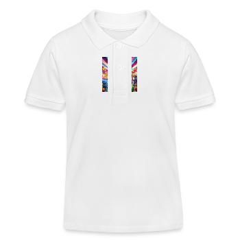 Phare mystique de Gato Loco Leuchtturm - Polo enfant bio Stanley/Stella - blanc - Devant