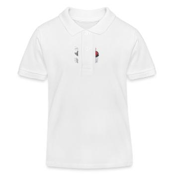 Sportwagen Super Speed - Kinder Organic Poloshirt Mini Sprinter von Stanley/Stella - Weiß - Vorne