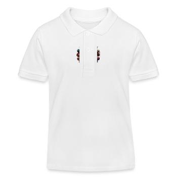 Entdecken Sie das Fantastische - Kinder Organic Poloshirt Mini Sprinter von Stanley/Stella - Weiß - Vorne