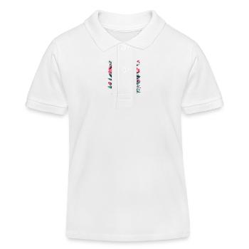 Du bist genug - Selbstliebe - Kinder Organic Poloshirt Mini Sprinter von Stanley/Stella - Weiß - Vorne