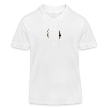 Der alte Mann und die Währung - Kinder Organic Poloshirt Mini Sprinter von Stanley/Stella - Weiß - Vorne