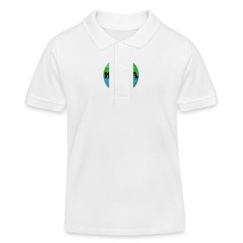 MAMA WELT - Kinder Organic Poloshirt Mini Sprinter von Stanley/Stella - Weiß - Vorne