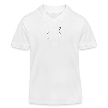 Le tatouage tribal - Polo enfant bio Stanley/Stella - blanc - Devant