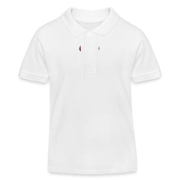 Angry Bear 2 - Kinder Organic Poloshirt Mini Sprinter von Stanley/Stella - Weiß - Vorne