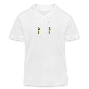 Motorrad Motocross Bike Racing Motorsport - Kinder Organic Poloshirt Mini Sprinter von Stanley/Stella - Weiß - Vorne