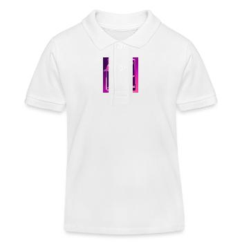 Dancing in Space - Kinder Organic Poloshirt Mini Sprinter von Stanley/Stella - Weiß - Vorne