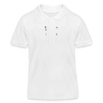 Ich bin nicht perfekt, aber ich bin ein Skorpion - Kinder Organic Poloshirt Mini Sprinter von Stanley/Stella - Weiß - Vorne