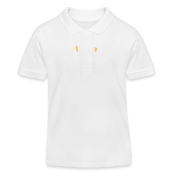 Florence - Italie - Toscane - Voyage - Vacances - Polo enfant bio Stanley/Stella - blanc - Devant