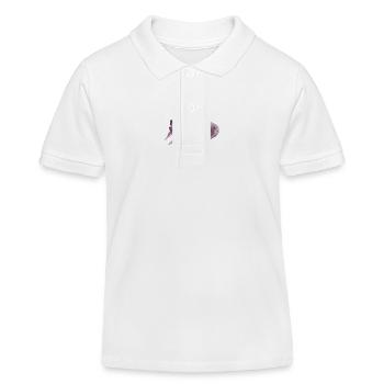 Chapeau de sorcière - Polo enfant bio Stanley/Stella - blanc - Devant