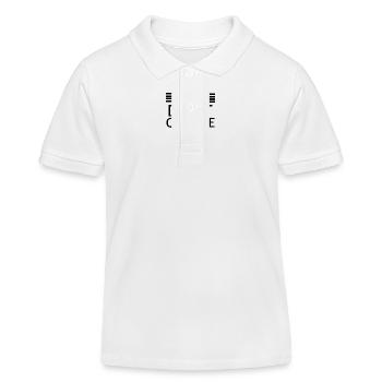 Gamer Idée Cadeau Don't Call Me Noob Humour Geek - Polo enfant bio Stanley/Stella - blanc - Devant