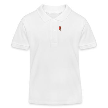 Ping Pong Heartbeat Table Tennis - Kids Organic Polo Shirt by Stanley/Stella - white - Front