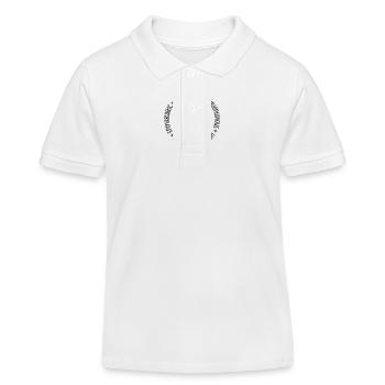 Sagittarius zodiac - Kids Organic Polo Shirt by Stanley/Stella - white - Front