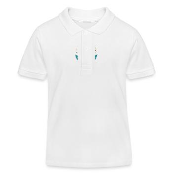 Cadeau du Ramadan Aïd Moubarak Islam Allah Musulman - Polo enfant bio Stanley/Stella - blanc - Devant