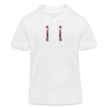 Cadeau du Ramadan Aïd Moubarak Islam Allah Musulman - Polo enfant bio Stanley/Stella - blanc - Devant