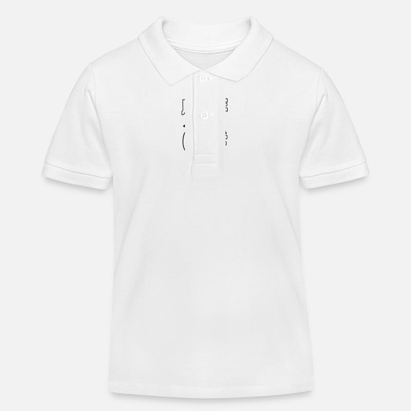 j’ai Glissé chef - Polo enfant bio Stanley/Stella - blanc