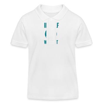 Golf - Golf Club Goldspieler Birdie Elite Luxury - Polo enfant bio Stanley/Stella - blanc - Devant