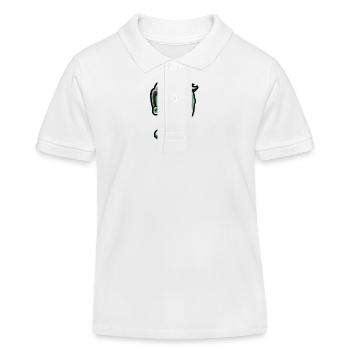Zombie Halloween Gruselig - Kinder Organic Poloshirt Mini Sprinter von Stanley/Stella - Weiß - Vorne