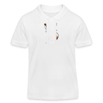 Fox Comic Holiday - Polo enfant bio Stanley/Stella - blanc - Devant