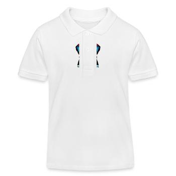 Recherché par l’amour - Pop Art - Polo enfant bio Stanley/Stella - blanc - Devant
