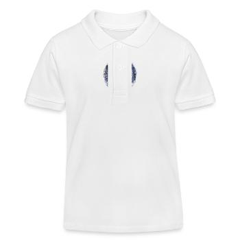 Winter Magic is in the Air – Winter Landscape - Kids Organic Polo Shirt by Stanley/Stella - white - Front