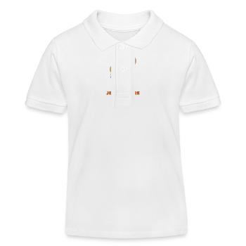Ich werde eine große Schwester sein - Kinder Organic Poloshirt Mini Sprinter von Stanley/Stella - Weiß - Vorne