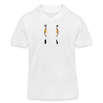 Père Papa Super-héros - Polo enfant bio Stanley/Stella - blanc - Devant