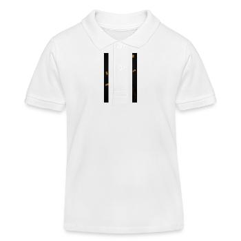 Leckerli-Angriffsmodus: Aktiviert! - Kinder Organic Poloshirt Mini Sprinter von Stanley/Stella - Weiß - Vorne
