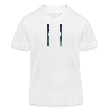 Grumpy Cartoon Panda Mood - Kids Organic Polo Shirt by Stanley/Stella - white - Front