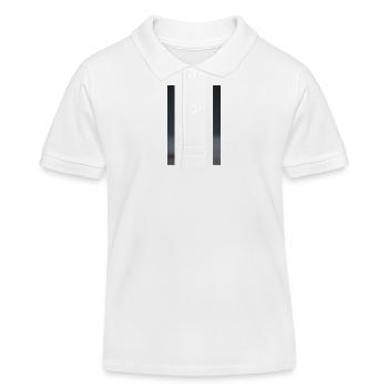 Transparentes deutsches Gummibärchen - Kinder Organic Poloshirt Mini Sprinter von Stanley/Stella - Weiß - Vorne
