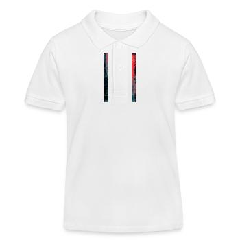Weinende Freiheitsstatue - Kinder Organic Poloshirt Mini Sprinter von Stanley/Stella - Weiß - Vorne