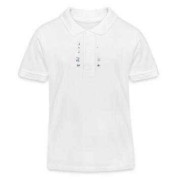 Pas de pays sans paysans - Polo enfant bio Stanley/Stella - blanc - Devant
