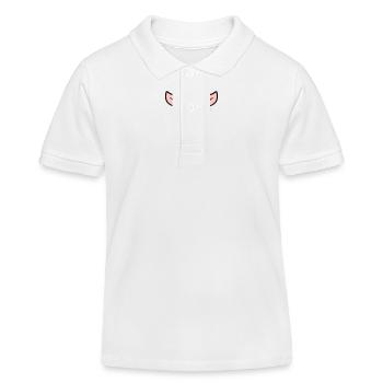Petit Cochon Mignon Cochon Animal Amour - Polo enfant bio Stanley/Stella - blanc - Devant