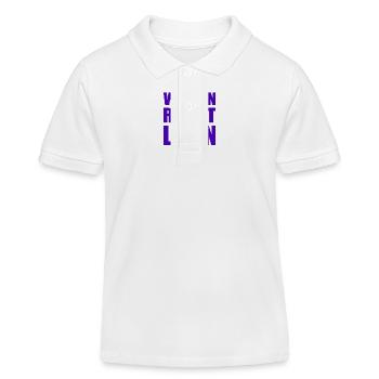 wählen rettet leben - Kinder Organic Poloshirt Mini Sprinter von Stanley/Stella - Weiß - Vorne