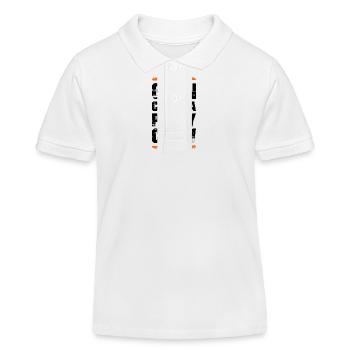 Gran Canaria Party Crew - Kids Organic Polo Shirt by Stanley/Stella - white - Front