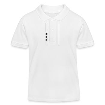 Oh oui, c’est grossier, le langage des jeunes dit design - Polo enfant bio Stanley/Stella - blanc - Devant