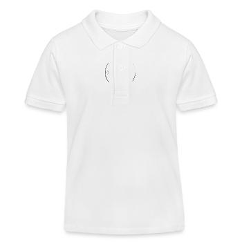 Berg / Wochenend-Zuhause / Weekend Home - Kinder Organic Poloshirt Mini Sprinter von Stanley/Stella - Weiß - Vorne