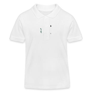 L’extraterrestre montre la paix - Polo enfant bio Stanley/Stella - blanc - Devant