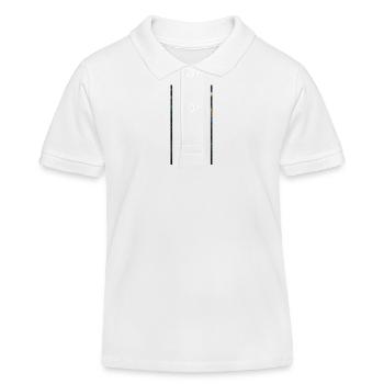Tanz - Kinder Organic Poloshirt Mini Sprinter von Stanley/Stella - Weiß - Vorne
