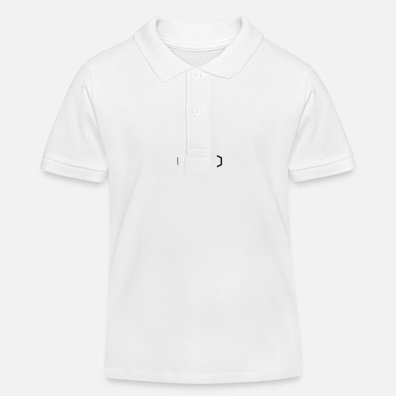 Gebilde - Kinder Organic Poloshirt Mini Sprinter von Stanley/Stella - Weiß