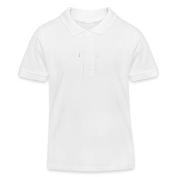 LIEBE. PAAR. ICH HABE GERADE GEHEIRATET. Junggesellinnenabschied. VALENTINSTAG. - Kinder Organic Poloshirt Mini Sprinter von Stanley/Stella - Weiß - Vorne