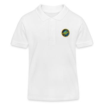 Saturn - Kinder Organic Poloshirt Mini Sprinter von Stanley/Stella - Weiß - Vorne