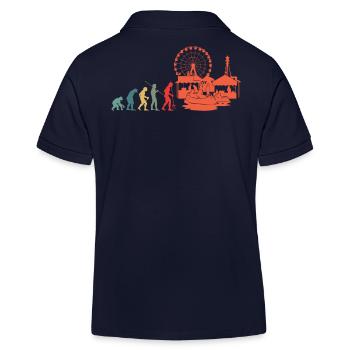 Parc d’attractions Evolution Fairground - Polo enfant bio Stanley/Stella - bleu marine - Dos