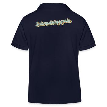 Schornsteinfeger Abschluss-Geschenk - Kinder Organic Poloshirt Mini Sprinter von Stanley/Stella - Navy - Hinten