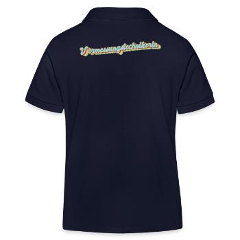 Cadeau de Graduation arpenteur - Polo enfant bio Stanley/Stella - bleu marine - Dos