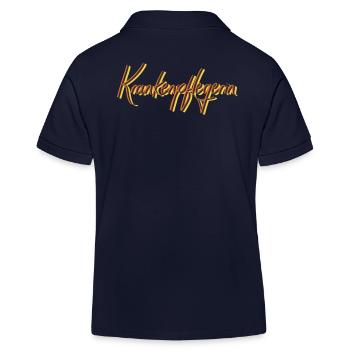 Pflegekraft Abschluss-Geschenk Krankenpflegerin - Kinder Organic Poloshirt Mini Sprinter von Stanley/Stella - Navy - Hinten