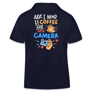 Fotografie - Kinder Organic Poloshirt Mini Sprinter von Stanley/Stella - Navy - Hinten